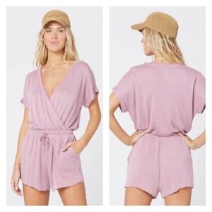 NWT L*Space Great Escape Romper in Dusty Rose S